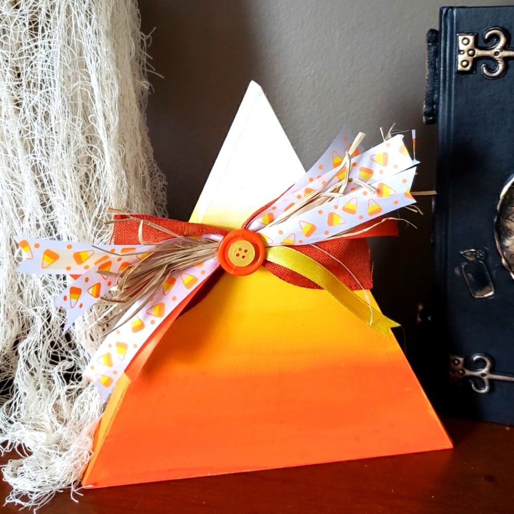 Candy corn decor